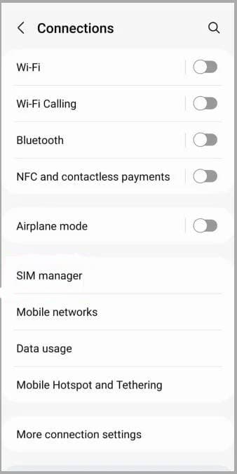 Samsung Connections